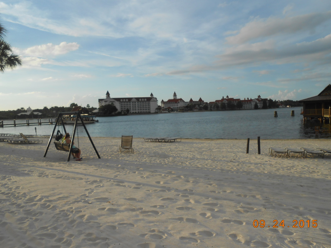 Disney Grand Floridan and Polynesian Beach and water scenes. For more gorgeous Disney pics http://wdwnooks.weebly.com/