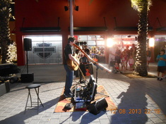 Dominic Gaudious and his wonderful didgeridoo at Downtown Disney  http://www.wdwnooks.weebly.com