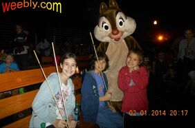 So which one is this...Chip or Dale? I know but I'll never tell! We learned all about Chip and Dale Details at the Singalong cookout at Fort Wilderness. So much fun!  http://wdwnooks.weebly.com/